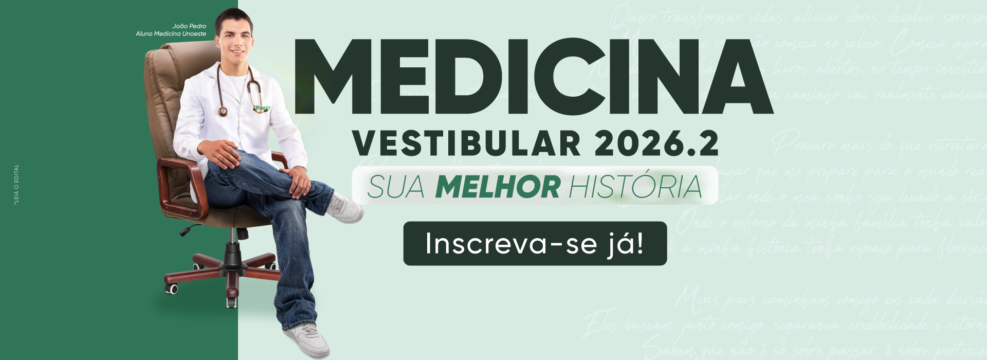 Vestibular 2026.2 - Vestibular de Medicina